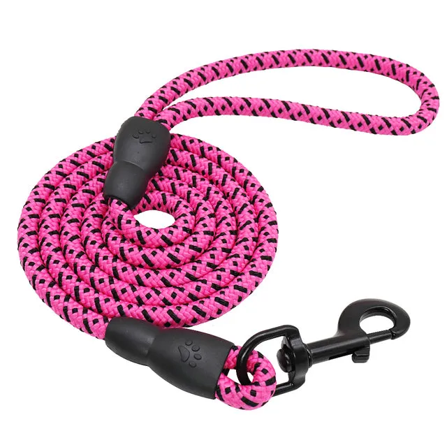1.5m Durable Dog Nylon Round Leashes