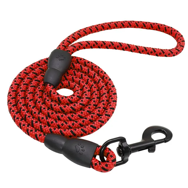 1.5m Durable Dog Nylon Round Leashes