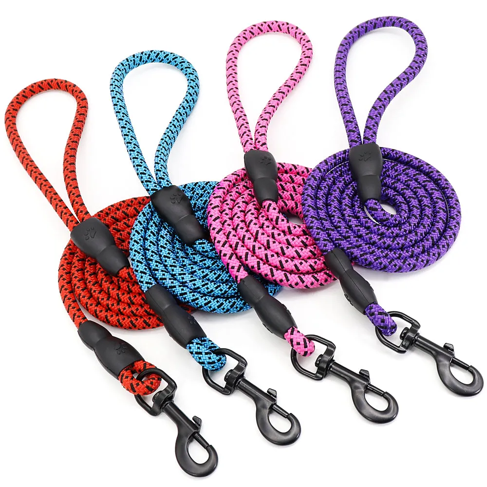 1.5m Durable Dog Nylon Round Leashes