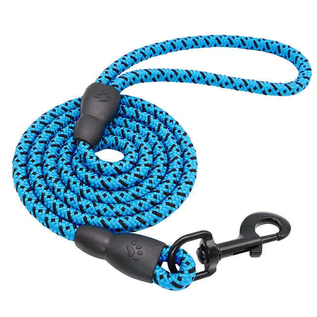 1.5m Durable Dog Nylon Round Leashes