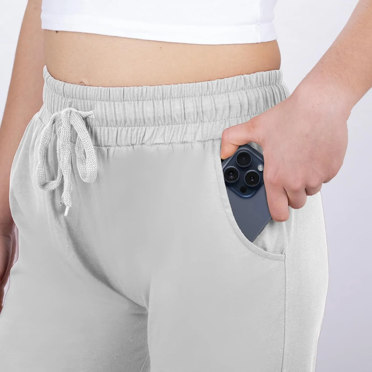 3 Pack: Women's Ultra-Soft Lounge Joggers Sweatpants Athletic Yoga Pants with Pockets