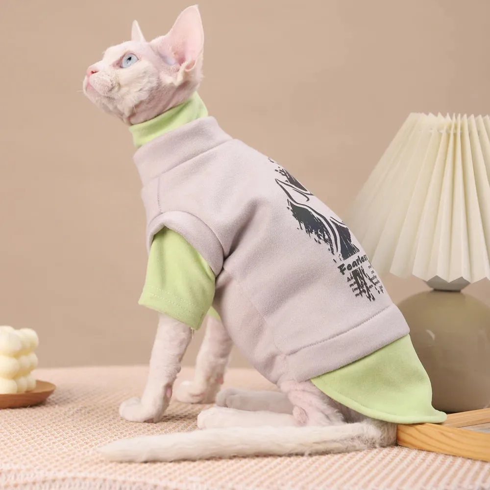 Autumn & Winter Pet Clothes | Cozy Cat Costume & Sphynx Sweater | Puppy & Dog Christmas Outfits