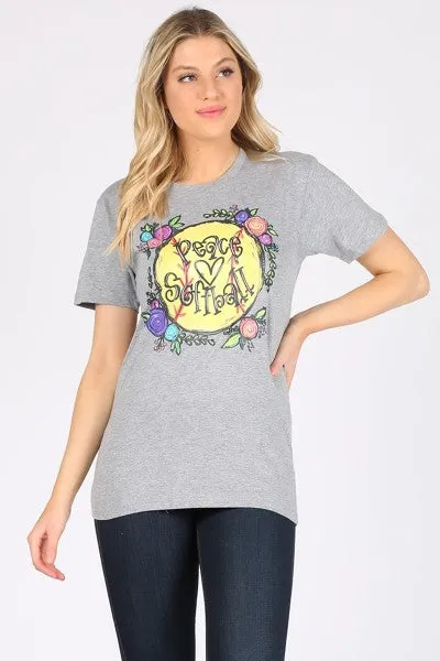 BC PEACE- LIGHT GREY