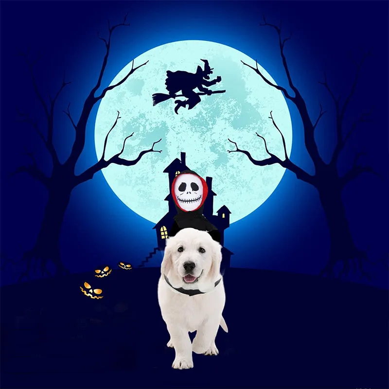 Black Ghost Cosplay Halloween Pet Costume