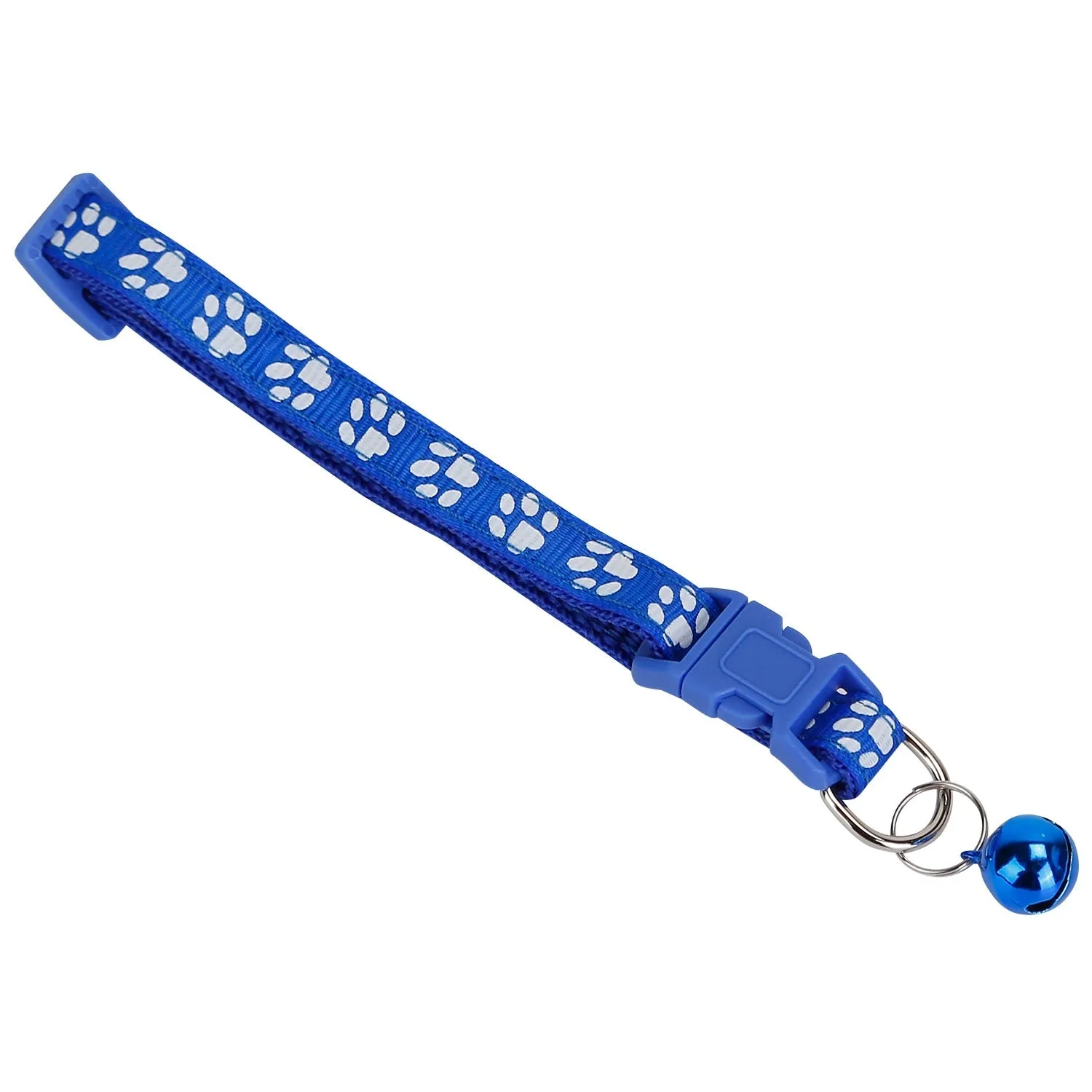 Ca2-Pack: Adjustable Kitten Collar with Bell Name Tag