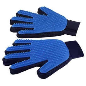 Cat Grooming Deshedding Brush Glove Touch Pet Dog Gentle Efficient Back Massage Fur Washing Bathing Brush Comb Right/Left Hand