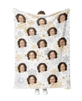 Custom Gold Snow Blanket