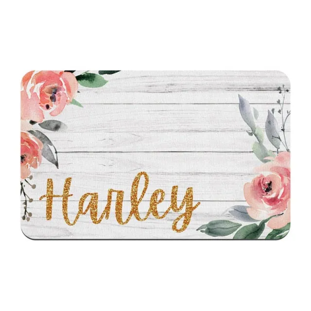 Custom Name Pet Feeding Placemat