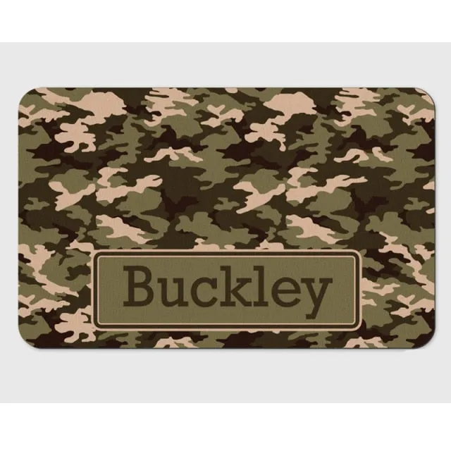 Custom Name Pet Feeding Placemat