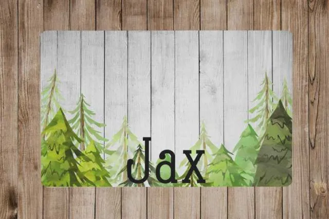 Custom Name Pet Feeding Placemat