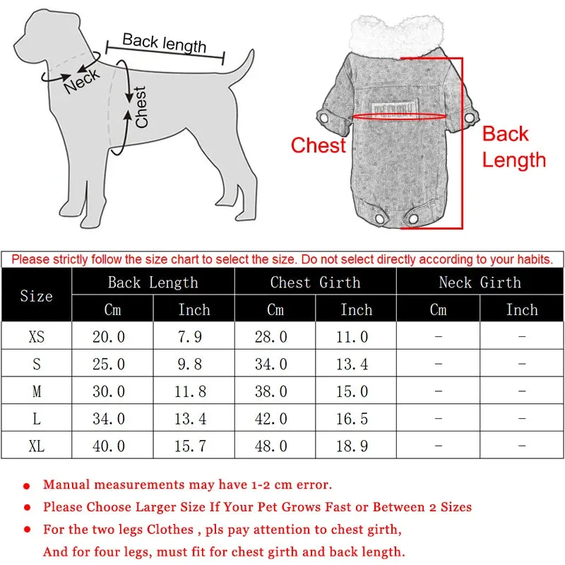 Cute Dog Jacket Clothes For Small Dogs Cat Pet Autumn Winter Warm Fleece Coat Puppy Thick Outfits Chihuahua Yorkie Ropa Para Perro