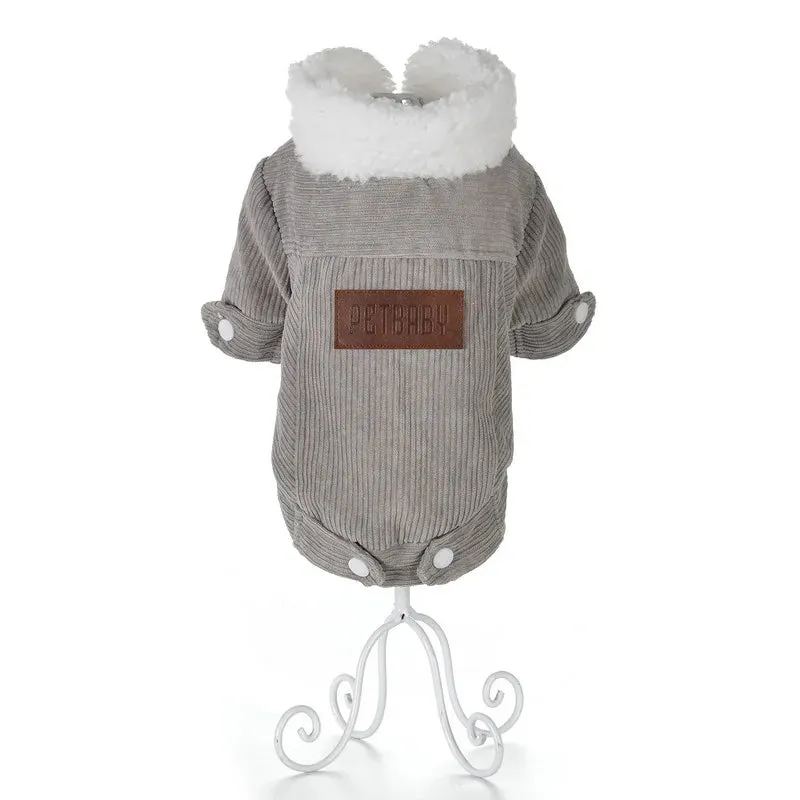 Cute Dog Jacket Clothes For Small Dogs Cat Pet Autumn Winter Warm Fleece Coat Puppy Thick Outfits Chihuahua Yorkie Ropa Para Perro