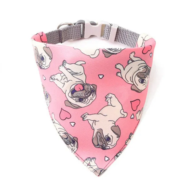Dog Bandana Scarf Collar Neckerchief