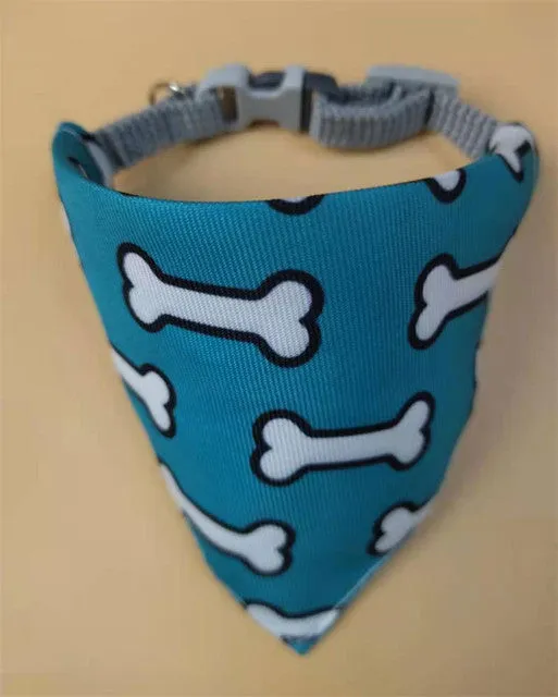 Dog Bandana Scarf Collar Neckerchief