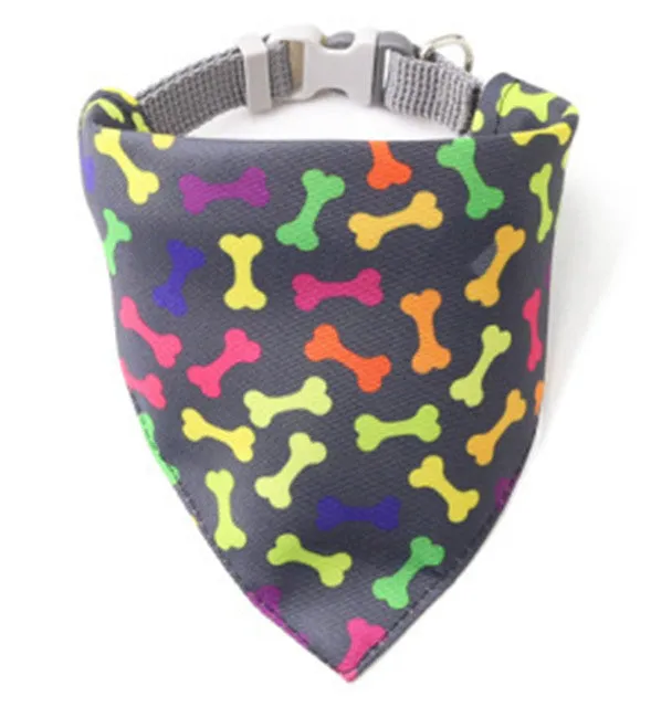 Dog Bandana Scarf Collar Neckerchief