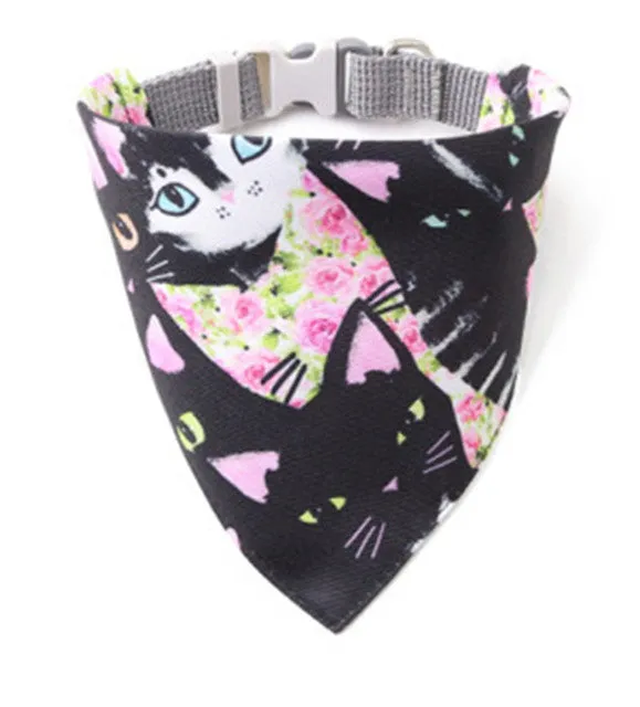 Dog Bandana Scarf Collar Neckerchief