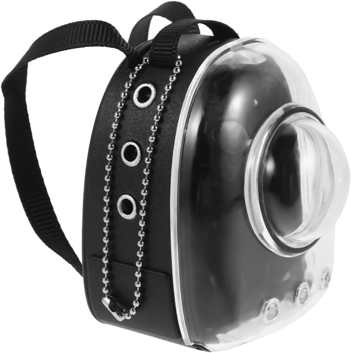 Dollhouse Miniature Cat Backpack Decor Scene Realistic Pet Carrier for Cat Lovers Includes Bed and Toys Safe Materials Enhances Imaginative Play