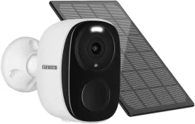EVERSECU 2K 3MP Solar-Powered Wireless Security Camera Support Pairing Via Bluetooth, Outdoor WiFi Home CCTV Bullet Camera, Spotlight, PIR Motion Detection, 2-Way Audio, Night Vision, Work with Alexa EVERSECU 2K 3MP Solar-Powered Wireless Security Camera Support Pairing Via Bluetooth, Outdoor WiFi Home CCTV Bullet Camera, Spotlight, PIR Motion Detection, 2-Way Audio, Night Vision, Work with Alexa