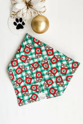 Festive Pup Cups Bandana