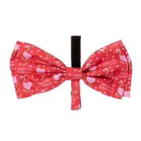 FuzzYard Single To Flamingle Dog Bowtie