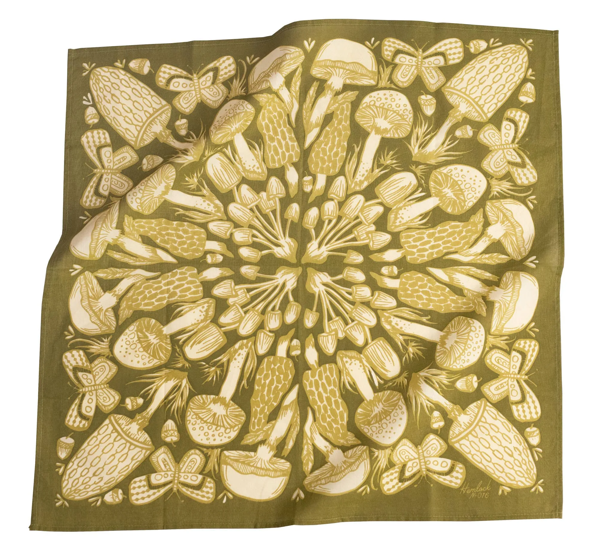 Handker Bandana: No. 016 Mushrooms