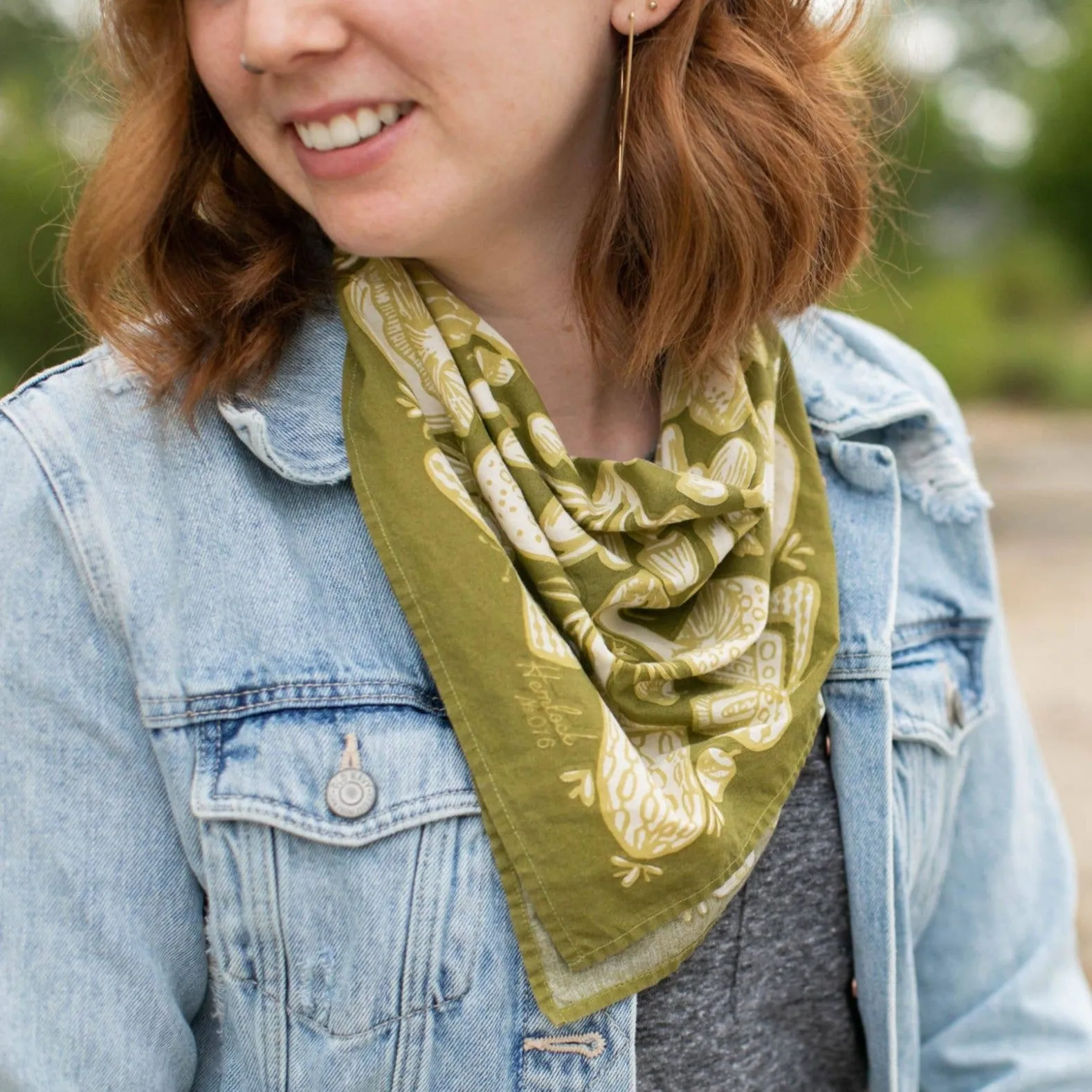 Handker Bandana: No. 016 Mushrooms