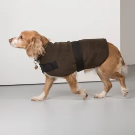 Harpham Fleece Dog Coat County Country Olive 20"