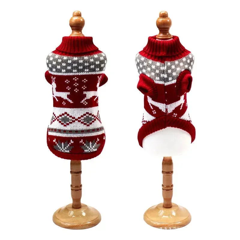 Holiday Pet Sweaters – Knitted Dog & Cat Clothing