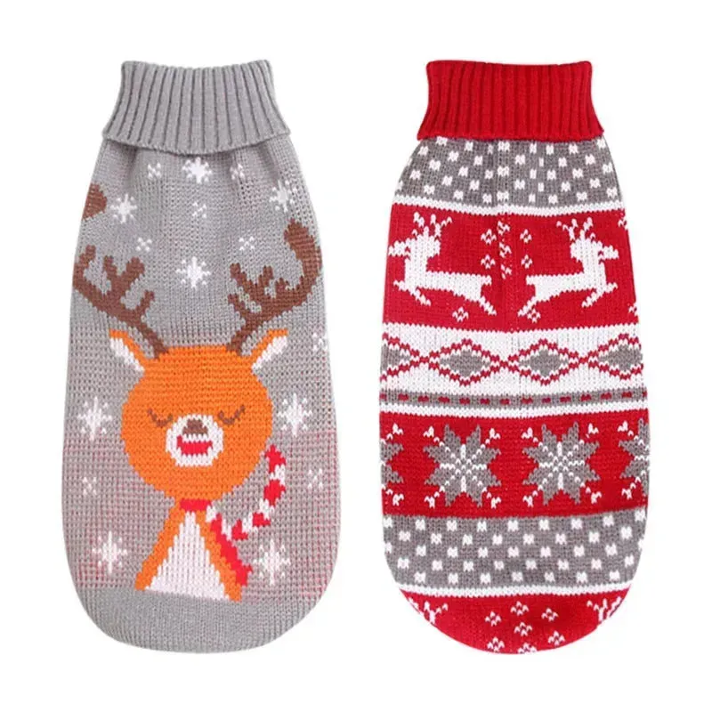 Holiday Pet Sweaters – Knitted Dog & Cat Clothing