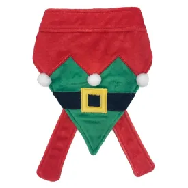 Huxley and Kent Elf Suit Bandana for Dogs and Cats M 14”-20”
