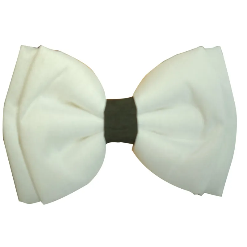 Lana Paws Adjustable Bandhej Black and White Dog Bowtie