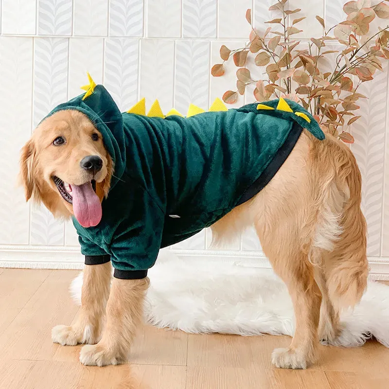 Large Dog Dinosaur Costume/PJs