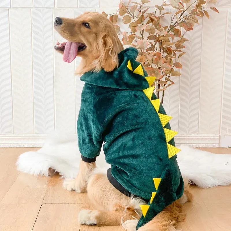 Large Dog Dinosaur Costume/PJs
