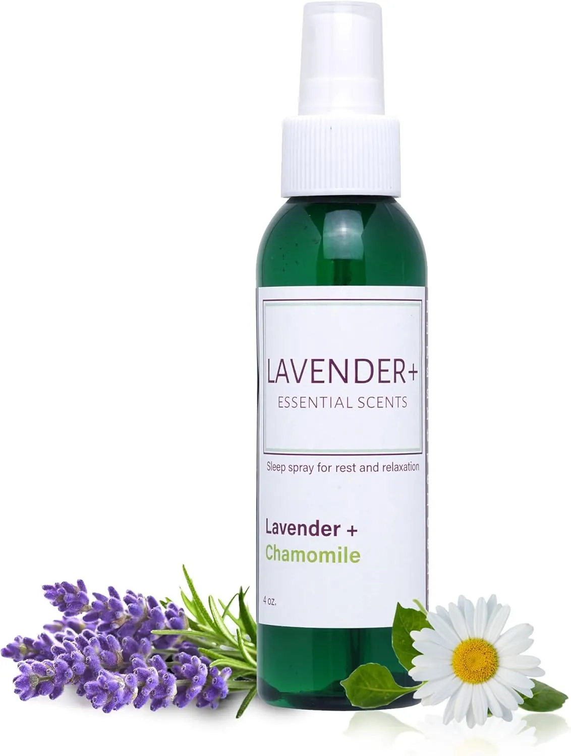 Lavender Sleep Spray for Pillows, Linens & Pajamas  Natural Calming Lavender & Chamomile Aromatherapy Mist with Amethyst & Reiki Energy. Deep Sleep   Bedtime Relaxation for Adults & Kids. 4 ounce (1)