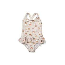Liewood , Amara Swimsuit Rainbow Lovely Sand