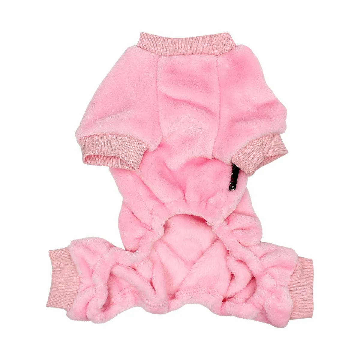 Parisian Pet Velour Dog Pajamas Blush Pink