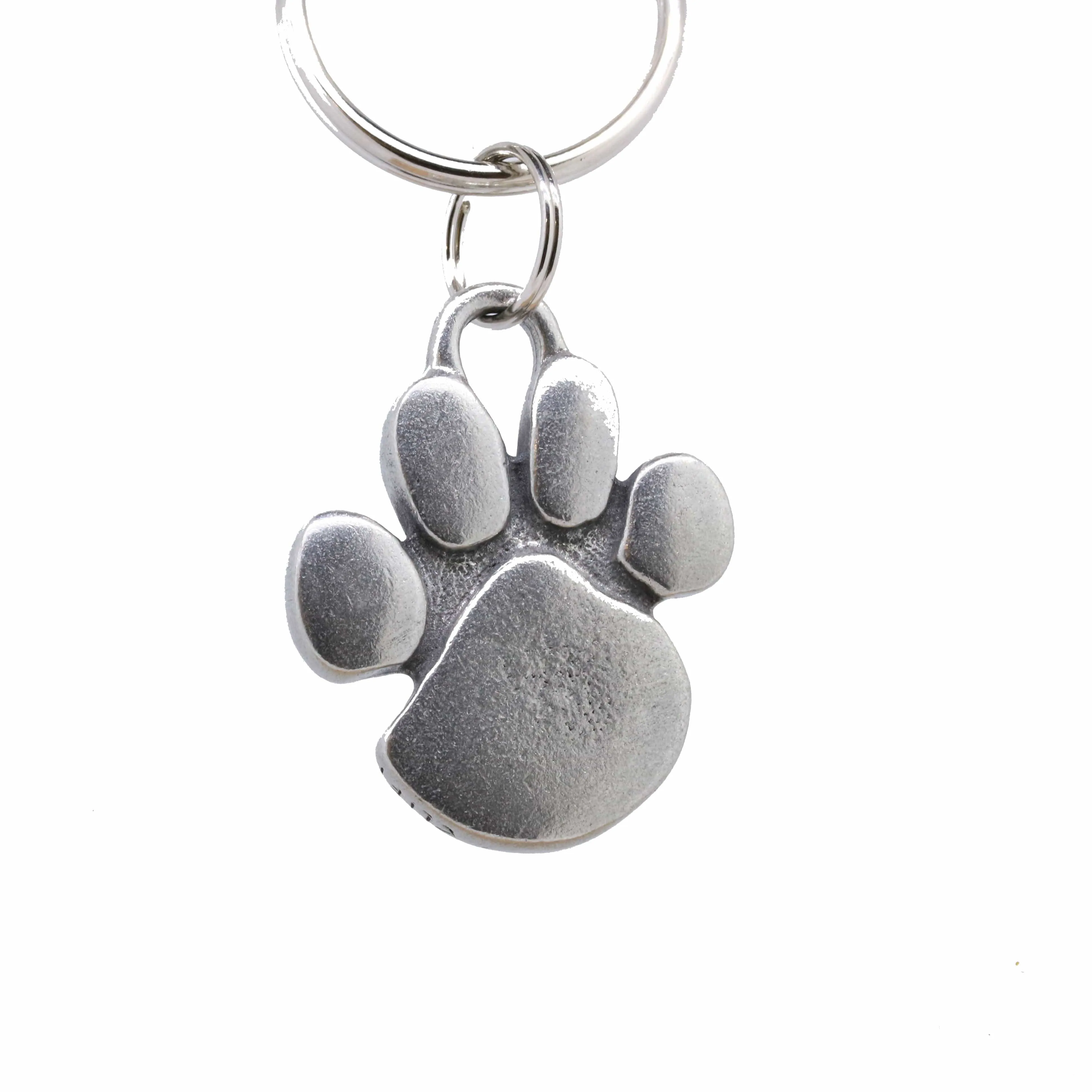 Paw Print Keyrings