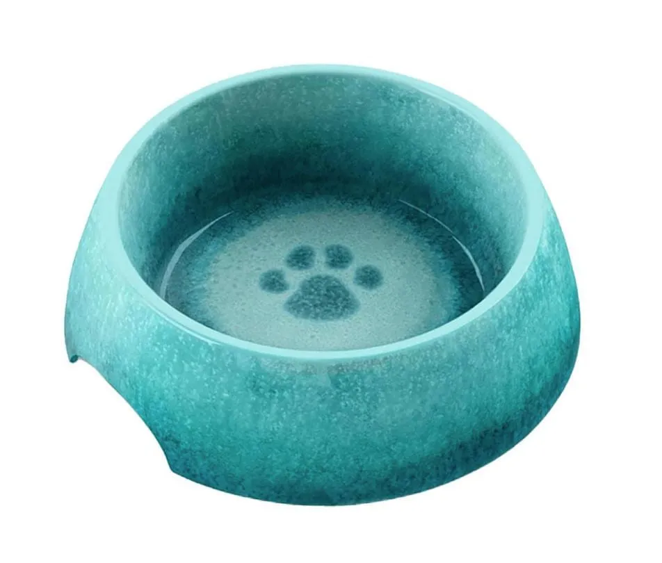 Paw Print Reactive Bowl