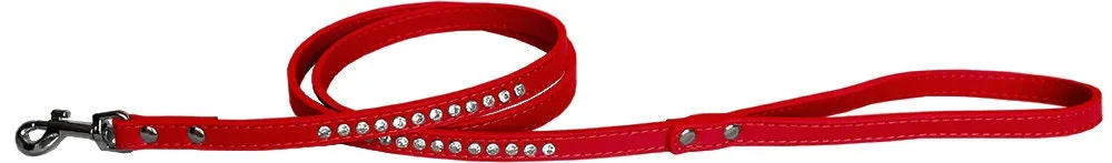 Pet, Dog or Cat Fashion Leash,"Clear Jewel" (Available in 7 colors)