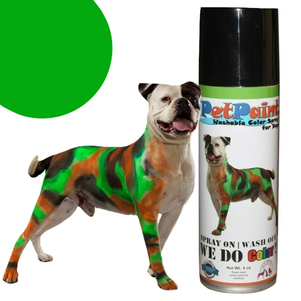Pet Paint Greyhound Green 5oz