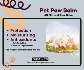 Pet paw balm