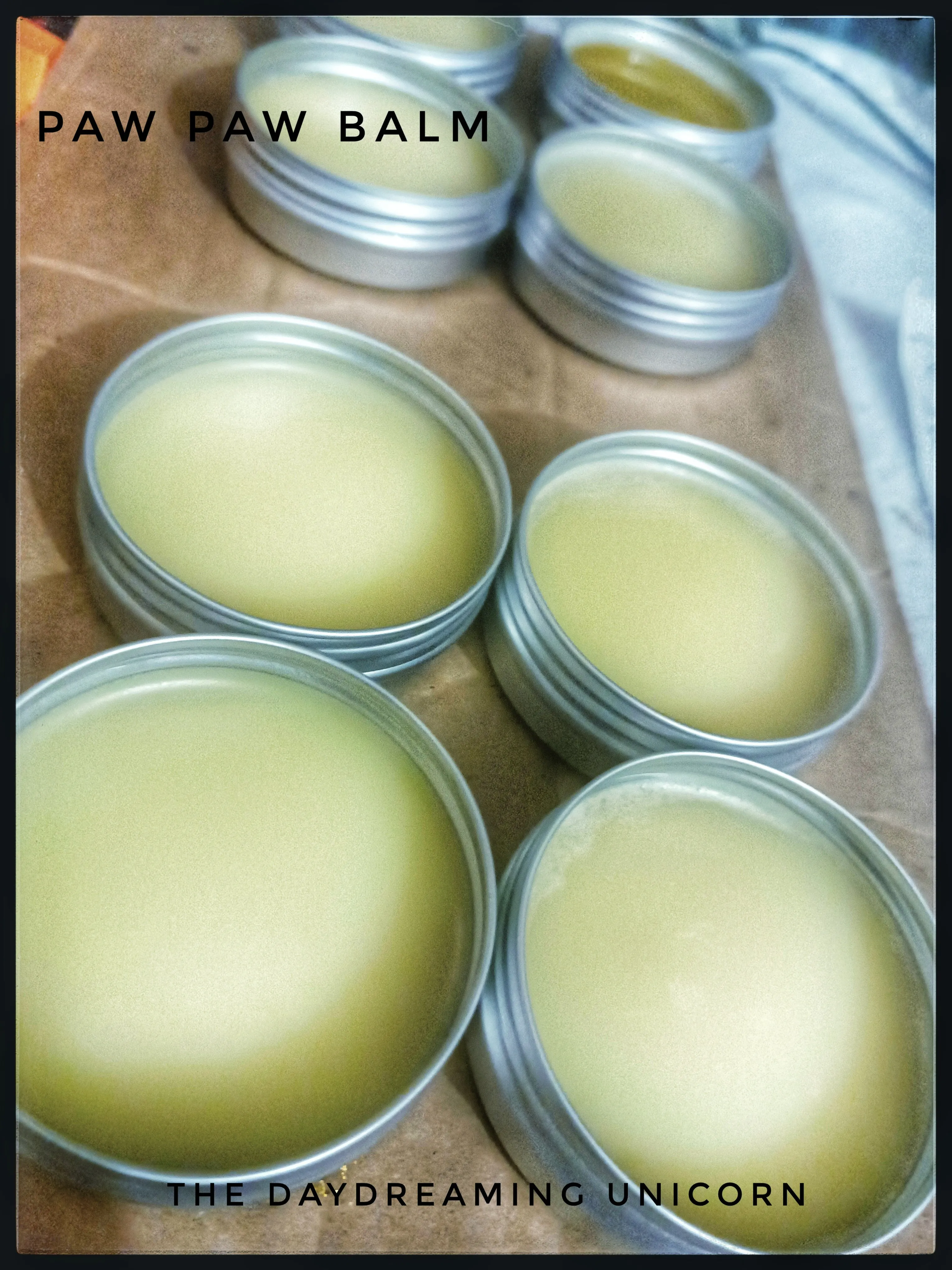Pet paw balm