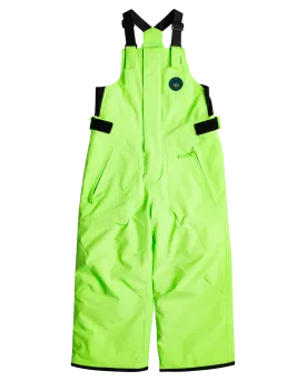 Quiksilver Boys' 2-7 Boogie Kids' Technical Snow Pants - Green Gecko