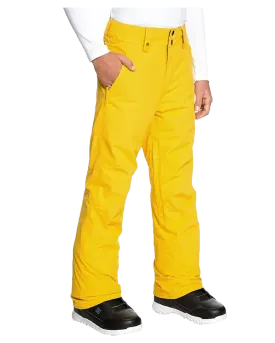 Quiksilver Yth Estate Pant - Sulphur