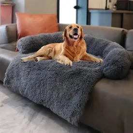 Removable Plush Pet Sofa Bed Cozy Comfort
