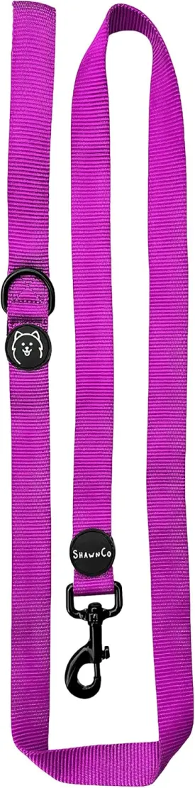 ShawnCo Dream Walk Dog Leash- Premium, Nylon Pet Leash with Soft Neoprene Handle for Small, Medium and Large Dogs (Orchid, Medium/Large) ShawnCo Dream Walk Dog Leash- Premium, Nylon Pet Leash with Soft Neoprene Handle for Small, Medium and Large Dogs (Orchid, Medium/Large)