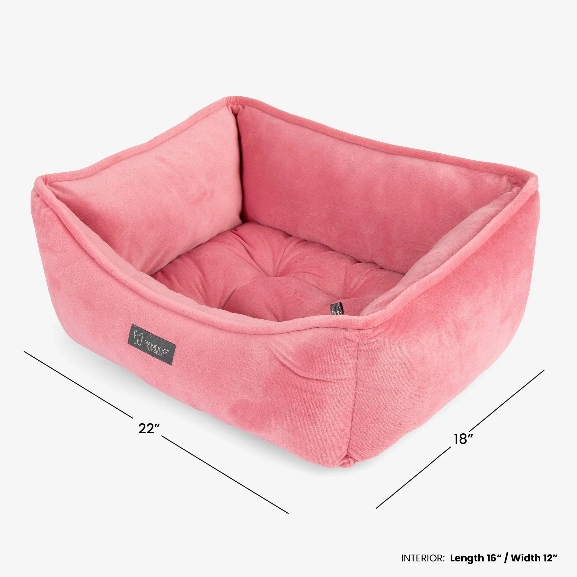 Signature Bed in Electric Pink
