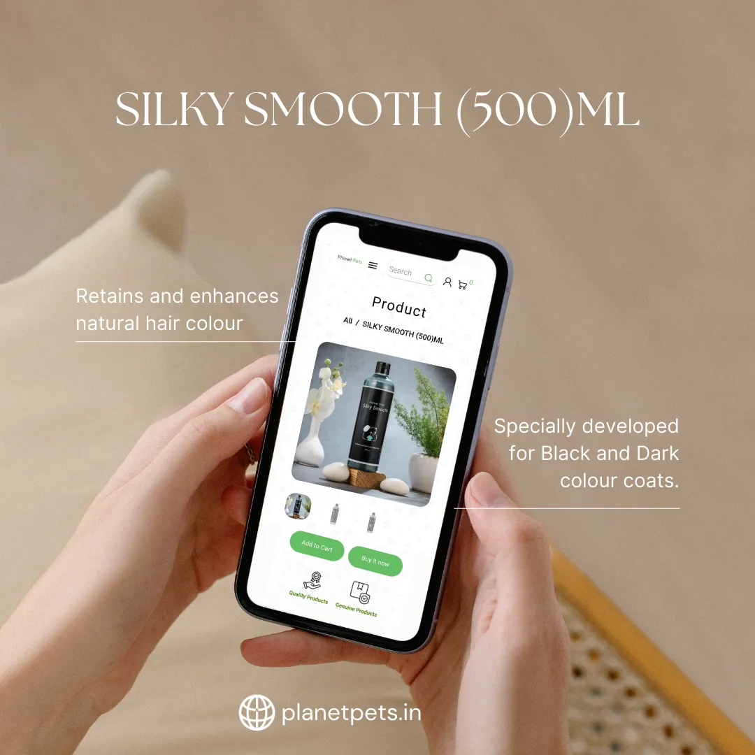 Silky Smooth Pet Shine Shampoo