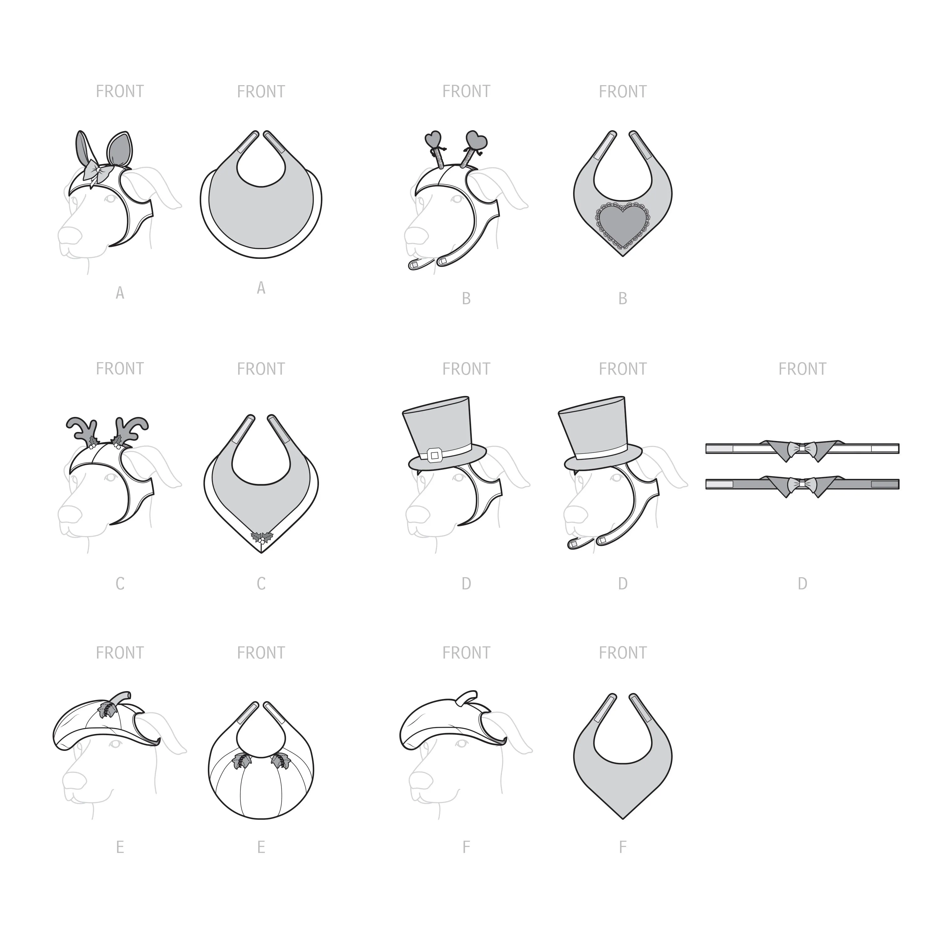 Simplicity Sewing Pattern 9497 Pet Accessories
