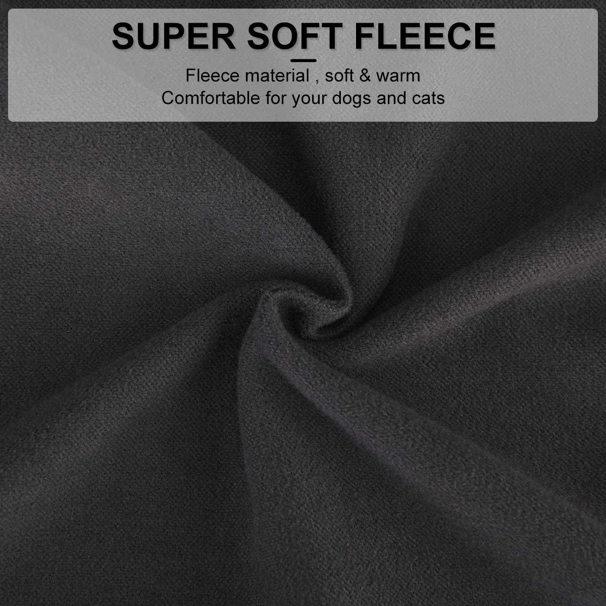 Small Dogs Fleece Dog Sweatshirt - Cold Weather Hoodies Spring Soft Vest Thickening Warm Cat Sweater Puppy Clothes Sweater Winter Sweatshirt Pet Pajamas for Small Dog Cat Puppy (Small, Dark Grey)